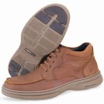Bota Anatomic Gel 360° Light 7671 Masculino Rustico Conhaque