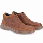 Bota Anatomic Gel 360° Light 7671 Masculino Rustico Conhaque
