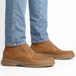 Bota Anatomic Gel 360° Light 7671 Masculino Rustico Conhaque