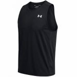 Regata Under Armour Tech Tank Masculina Preta