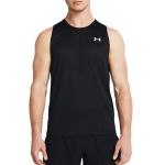 Regata Under Armour Tech Tank Masculina Preta
