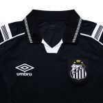 Camisa Umbro Santos Third 2026 Torcedor Masculina Preta