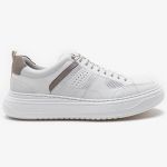 Tênis Democrata Denim Joe Ultra Light Masculino Off White