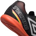 Chuteira Futsal Umbro Techno II Unissex Preto 