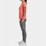 Camiseta Under Armour Velocity Twt Feminina Coral