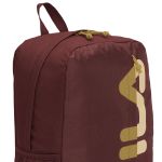 Mochila Fila Cut Logo Letter Unissex Vinho