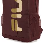 Mochila Fila Cut Logo Letter Unissex Vinho