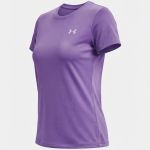 Camiseta Under Armour Velocity Twt Feminina Roxa