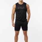 Camiseta Fila Basic Sports II Masculina Preta