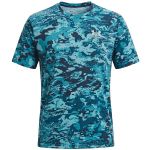 Camiseta Under Armour ABC Camo Masculina Azul