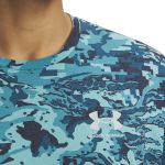 Camiseta Under Armour ABC Camo Masculina Azul