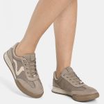 Tênis Via Marte 394-001 Feminino Bege