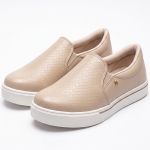 Tênis Via Marte  016-038 Feminino Nude