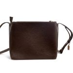 Bolsa Classe Couro Crossbody Feminina Chocolate