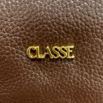 Bolsa Classe Couro Crossbody Feminina Chocolate