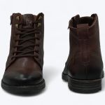 Bota Pegada 180745 Masculina Cano Médio Cor Pinhão