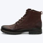 Bota Pegada 180745 Masculina Cano Médio Cor Pinhão