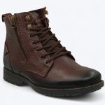 Bota Pegada 180745 Masculina Cano Médio Cor Pinhão