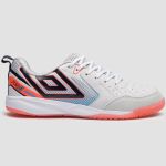 Chuteira Futsal Umbro Pro 5 Bump Unissex Branco