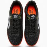 Chuteira Futsal Umbro Techno II Infantil Preto 