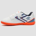 Chuteira Futsal Umbro Pro 5 Infantil Branco