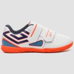 Chuteira Futsal Umbro Pro 5 Infantil Branco