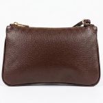 Bolsa Classe Couro Crossbody Feminina Chocolate