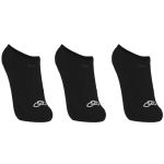 Kit 3 Pares Meias Olympikus Cano Invisível Unissex Preto