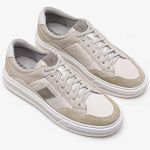 Sapatênis Democrata Denim Wide Masculino Creme 