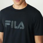 Camiseta Fila Regular Letter Premium IV Masculino Preto