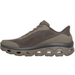 Tênis Skechers Glide Step Sole Glover Peak Masculino Castanho