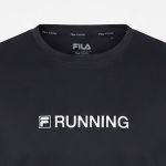 Camiseta Fila Running Core Graphic Run Masculina Preta