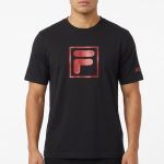 Camiseta Fila F-Box Graphic Run Masculina Preta