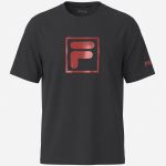 Camiseta Fila F-Box Graphic Run Masculina Preta