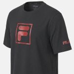Camiseta Fila F-Box Graphic Run Masculina Preta