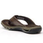 Chinelo Pegada 131663 Masculino Couro Pinhão