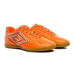 Chuteira Futsal Umbro Arcade Unissex Laranja