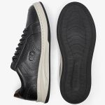 Sapatênis Democrata Step Couro Masculino Preto