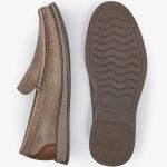 Mocassim Democrata Couro Nash Masculino Bege