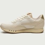 Tênis Fila Euro Jogger Vintage Feminino Bege