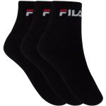 Kit 3 Pares Meias Fila Cano Médio Unissex Preto