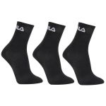 Kit 3 Pares Meias Fila Cano Médio Unissex Preto
