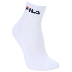 Kit 3 Pares Meias Fila Cano Médio Unissex Branco