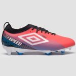 Chuteira Campo Umbro Top Speed Club Unissex Rosa