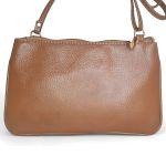 Bolsa Classe Couro Crossbody Feminina Marrom