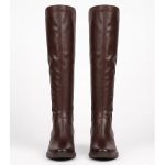 Bota Cano Longo Mississipi J0334 Feminino Café