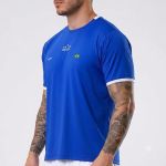 Camiseta Elite Brasil Masculina Royal Patriota