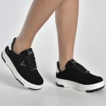 Tênis Via Marte 287-008 Feminino Preto
