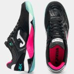 Chuteira Futsal Joma Top Flex Plus Unissex Preto