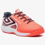 Chuteira Futsal Umbro Pro 5 Infantil Coral